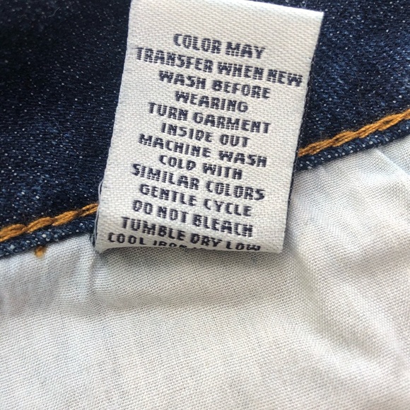 American Rag Boot Mid Rise Dark Wash Denim Jean Size 11S - Picture 11 of 12